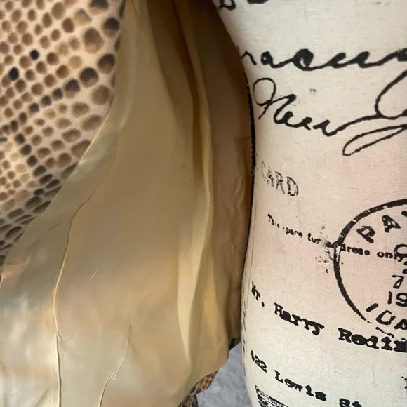 Alberto Makali - Snake-Print Tailored Blazer  and Skirt Set in Size 8 - Picture 9 of 16